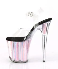 Pleaser Direct Flamingo 808HGI Pink Holographic Platforms Platform Shoes 7 Pleaser Direct Flamingo 808HGI Pink Holographic Platforms Platform Shoes