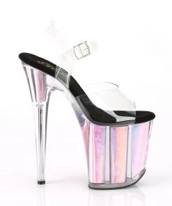 Pleaser Direct Flamingo 808HGI Pink Holographic Platforms Platform Shoes 9 Pleaser Direct Flamingo 808HGI Pink Holographic Platforms Platform Shoes