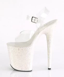 Pleaser Direct Flamingo 808LG Opal Glitter Platforms Glitter Shoes 7 Pleaser Direct Flamingo 808LG Opal Glitter Platforms Glitter Shoes