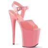Pleaser Direct Flamingo 808 Baby Pink TPU Vegan Platform Heels