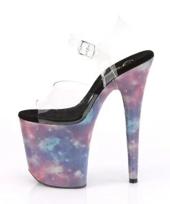 Pleaser Direct Platform Shoes Flamingo 808REFL Galaxy Platforms 7 Pleaser Direct Platform Shoes Flamingo 808REFL Galaxy Platforms
