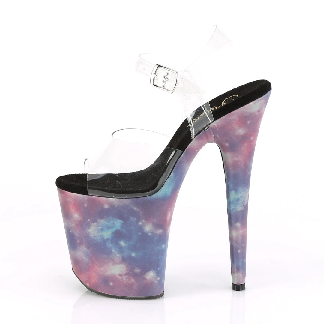 Pleaser Direct Platform Shoes Flamingo 808REFL Galaxy Platforms 3 Pleaser Direct Platform Shoes Flamingo 808REFL Galaxy Platforms