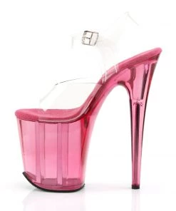 Pleaser Direct Platform Shoes Flamingo 808T Pink Matte Platforms