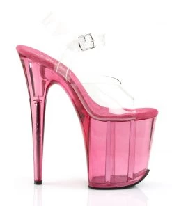 Pleaser Direct Platform Shoes Flamingo 808T Pink Matte Platforms