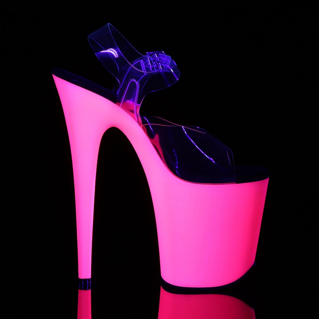 Pleaser Direct Flamingo 808UV Neon Pink Platforms 5 Pleaser Direct Flamingo 808UV Neon Pink Platforms
