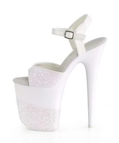 Pleaser Direct Flamingo 809-2G Opal Glitter Platforms