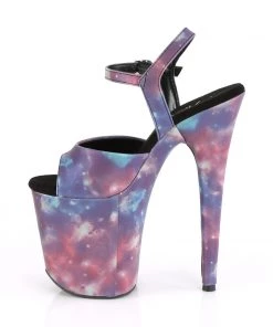 Pleaser Direct Flamingo 809REFL Galaxy Platforms Platform Shoes