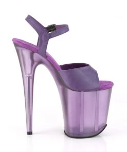 Pleaser Direct Flamingo 809T Purple Matte Platforms