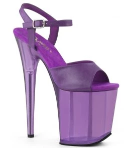 Pleaser Direct Flamingo 809T Purple Matte Platforms