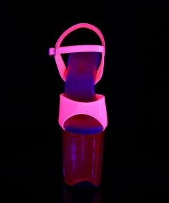 Pleaser Direct Flamingo 809UVT Pink Neon Platforms Platform Shoes