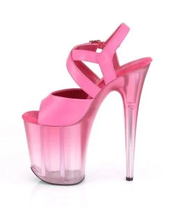 Pleaser Direct Flamingo 822T Pink Ombre Translucent Platforms Platform Shoes 7 Pleaser Direct Flamingo 822T Pink Ombre Translucent Platforms Platform Shoes