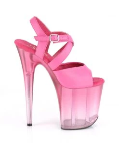 Pleaser Direct Flamingo 822T Pink Ombre Translucent Platforms Platform Shoes 9 Pleaser Direct Flamingo 822T Pink Ombre Translucent Platforms Platform Shoes