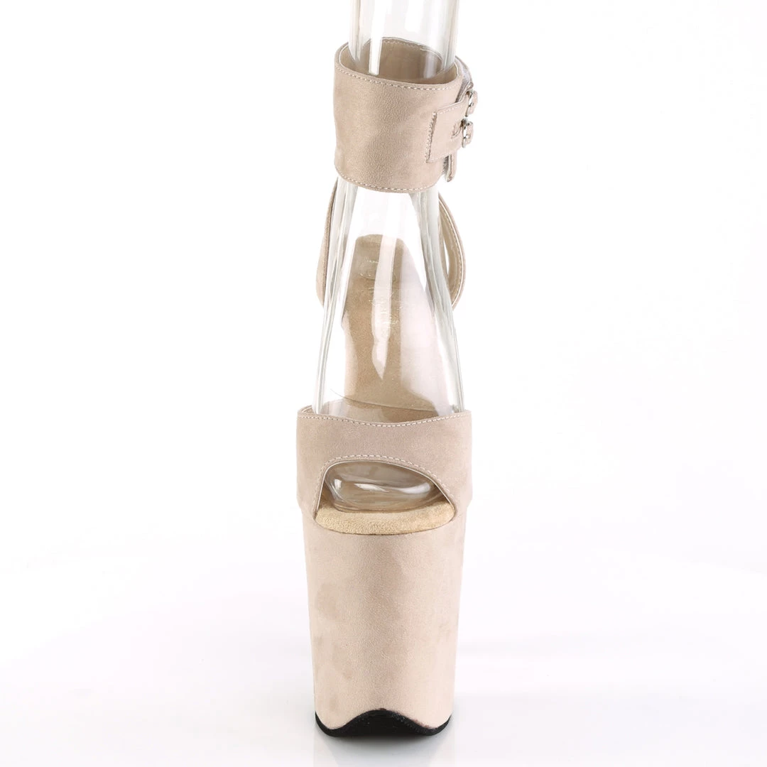 Pleaser Direct Larger Size Shoes Flamingo 891 Beige Platforms With Ankle Straps 2 Pleaser Direct Larger Size Shoes Flamingo 891 Beige Platforms With Ankle Straps