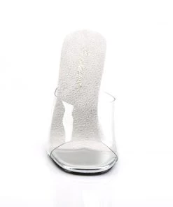 Pleaser Direct Gala 01 Clear Slip On Heels