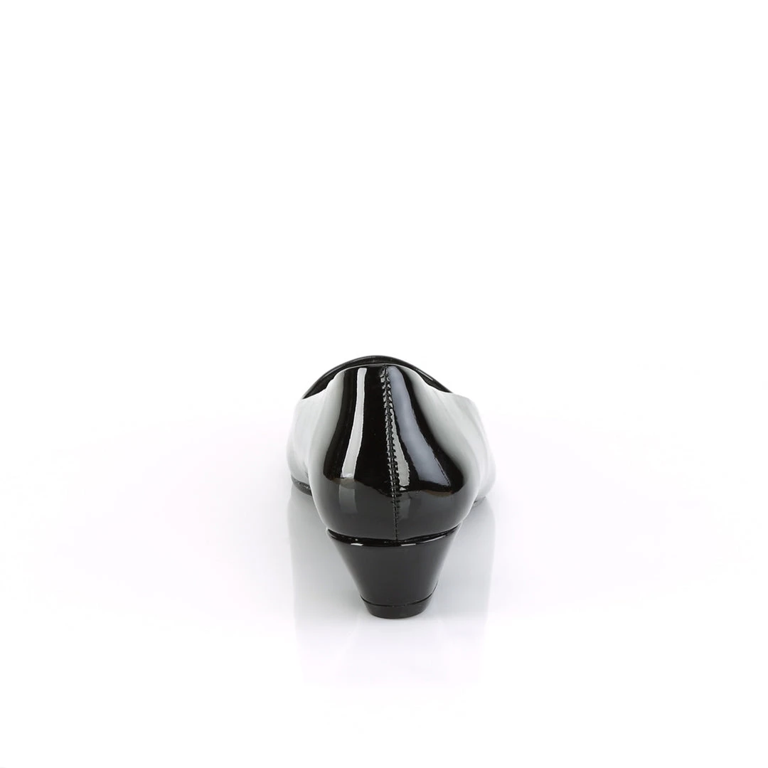 Pleaser Direct Larger Size Shoes Gwen 01 Black Kitten Heels 4 Pleaser Direct Larger Size Shoes Gwen 01 Black Kitten Heels