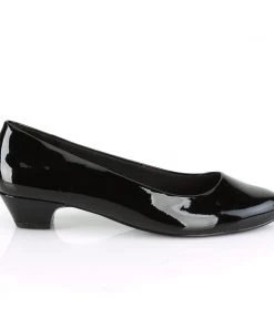 Pleaser Direct Larger Size Shoes Gwen 01 Black Kitten Heels 9 Pleaser Direct Larger Size Shoes Gwen 01 Black Kitten Heels