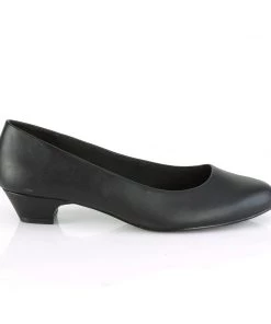 Pleaser Direct Gwen 01 Black Matte Kitten Heels Larger Size Shoes 9 Pleaser Direct Gwen 01 Black Matte Kitten Heels Larger Size Shoes