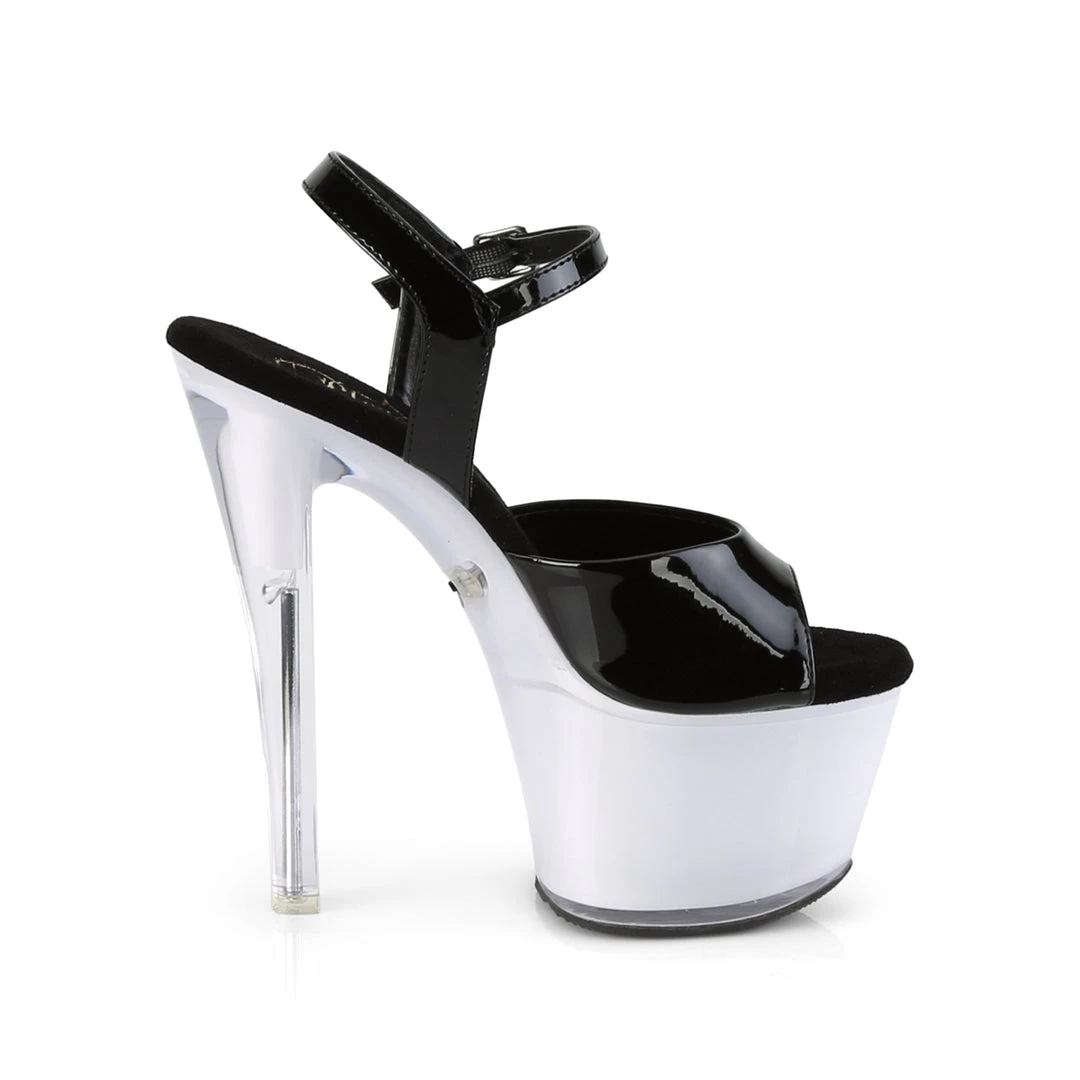 Pleaser Direct Platform Shoes Illuminator 709 LED Illuminated Flashing Platforms 5 Pleaser Direct Platform Shoes Illuminator 709 LED Illuminated Flashing Platforms