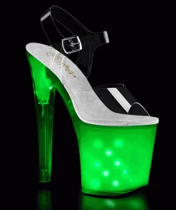 Pleaser Direct Illuminator 808 LED Illuminated Flashing Platforms