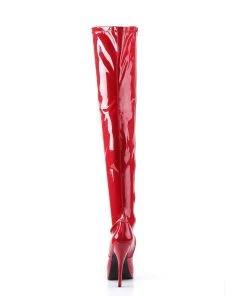 Pleaser Direct Indulge 3000 Red Patent Thigh High Boots Larger Size Shoes 8 Pleaser Direct Indulge 3000 Red Patent Thigh High Boots Larger Size Shoes