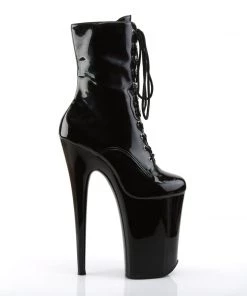 Pleaser Direct Infinity 1020 Black Patent Boots Platform Shoes