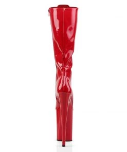 Pleaser Direct Platform Shoes Infinity 2020 Red Patent Boots 8 Pleaser Direct Platform Shoes Infinity 2020 Red Patent Boots