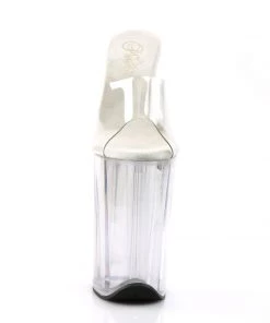 Pleaser Direct Platform Shoes Infinity 901 Clear Platforms