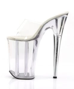 Pleaser Direct Platform Shoes Infinity 901 Clear Platforms