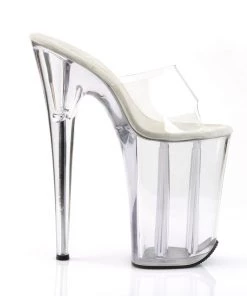 Pleaser Direct Platform Shoes Infinity 901 Clear Platforms