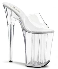 Pleaser Direct Platform Shoes Infinity 901 Clear Platforms