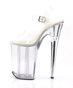 Pleaser Direct Infinity 908 Clear Platforms