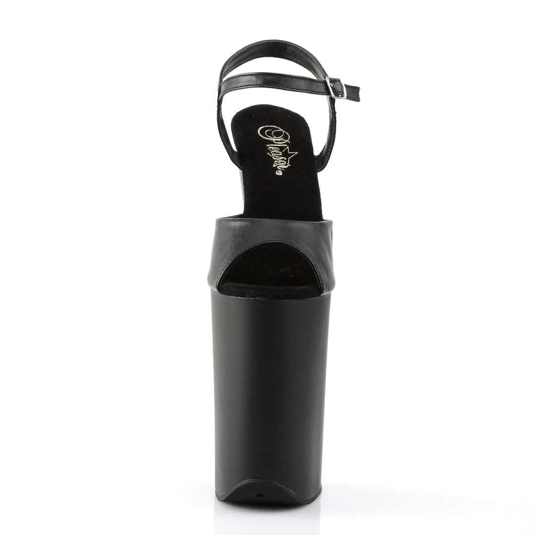 Pleaser Direct Infinity 909 Black Matte Platforms Platform Shoes 2 Pleaser Direct Infinity 909 Black Matte Platforms Platform Shoes