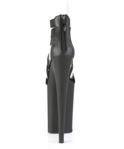 Pleaser Direct Infinity 969 Black Patent Strappy Sandals