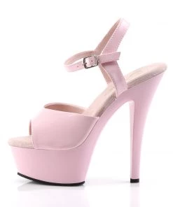 Pleaser Direct Kiss 209 Baby Pink Platform Heels Larger Size Shoes
