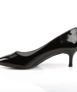 BananaShoes NEXT DAY DELIVERY | Kitten 01 Black Patent Heels | UK 10