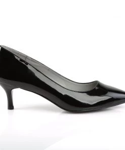 BananaShoes NEXT DAY DELIVERY | Kitten 01 Black Patent Heels | UK 10
