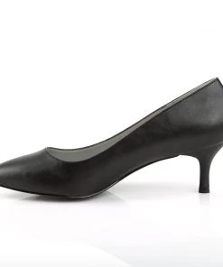 Pleaser Direct Larger Size Shoes Kitten 01 Black Matte Heels 7 Pleaser Direct Larger Size Shoes Kitten 01 Black Matte Heels