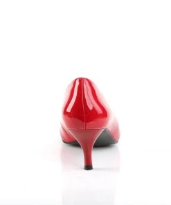Pleaser Direct Kitten 01 Red Patent Heels Larger Size Shoes