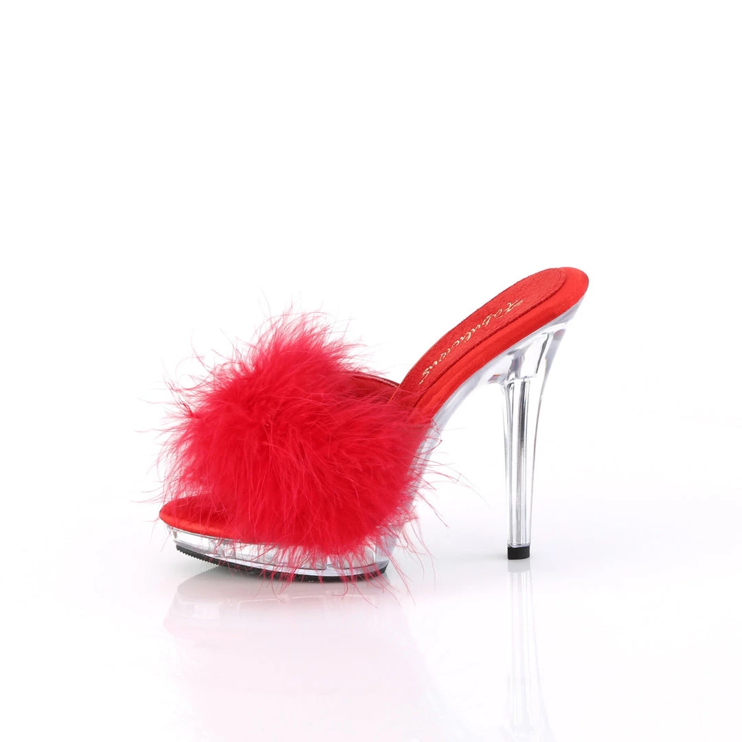 Pleaser Direct Lip 101-8 Red Furry Sandals Larger Size Shoes 3 Pleaser Direct Lip 101-8 Red Furry Sandals Larger Size Shoes