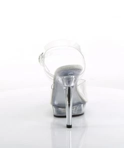 Pleaser Direct Larger Size Shoes Lip 108 Clear Sandals 8 Pleaser Direct Larger Size Shoes Lip 108 Clear Sandals