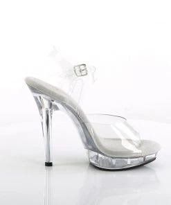 Pleaser Direct Larger Size Shoes Lip 108 Clear Sandals 9 Pleaser Direct Larger Size Shoes Lip 108 Clear Sandals