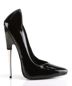 Pleaser Direct Scream 01 Black Patent Steel Heels Larger Size Shoes 9 Pleaser Direct Scream 01 Black Patent Steel Heels Larger Size Shoes