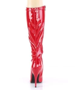 Pleaser Direct Seduce 2000 Red Patent Knee High Boots Larger Size Shoes 8 Pleaser Direct Seduce 2000 Red Patent Knee High Boots Larger Size Shoes