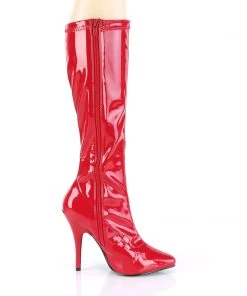 Pleaser Direct Seduce 2000 Red Patent Knee High Boots Larger Size Shoes 9 Pleaser Direct Seduce 2000 Red Patent Knee High Boots Larger Size Shoes