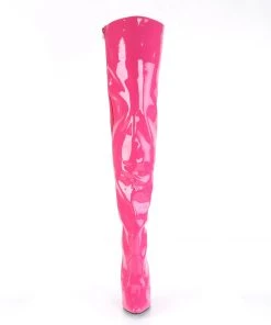 Pleaser Direct Seduce 3010 Hot Pink Thigh High Boots Larger Size Shoes