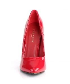 Pleaser Direct Seduce 420 Red Patent Pumps