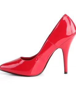 Pleaser Direct Seduce 420 Red Patent Pumps 7 Pleaser Direct Seduce 420 Red Patent Pumps