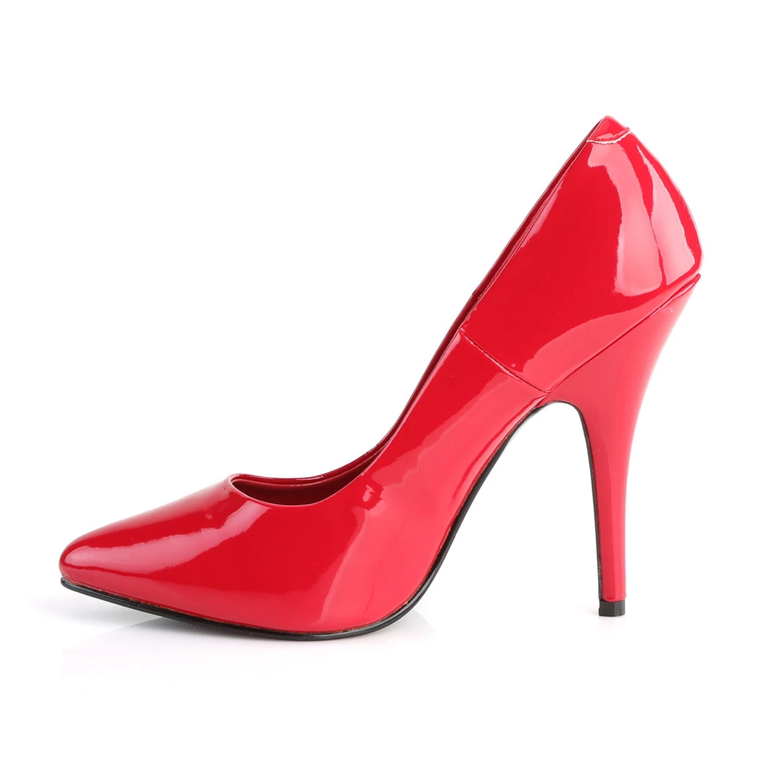 Pleaser Direct Seduce 420 Red Patent Pumps 3 Pleaser Direct Seduce 420 Red Patent Pumps