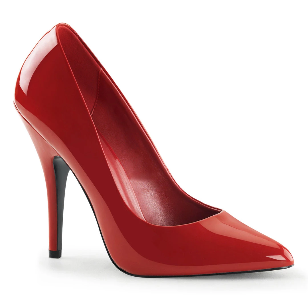 Pleaser Direct Seduce 420 Red Patent Pumps 1 Pleaser Direct Seduce 420 Red Patent Pumps