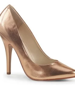 Pleaser SEDUCE 420 Rose Gold Vegan 5" Heel